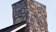 4a Chimney Cap flashing to timber